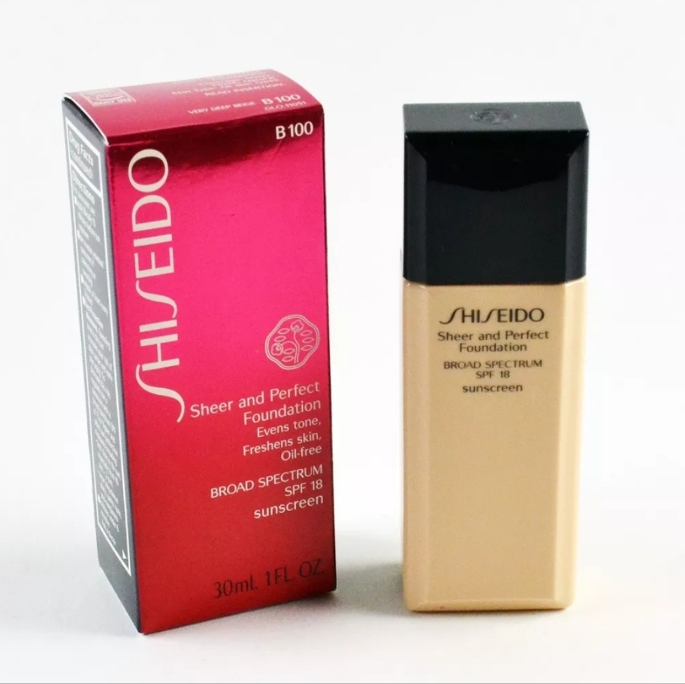Shiseido Sheer and Perfect Foundation SPF 18 - Cream